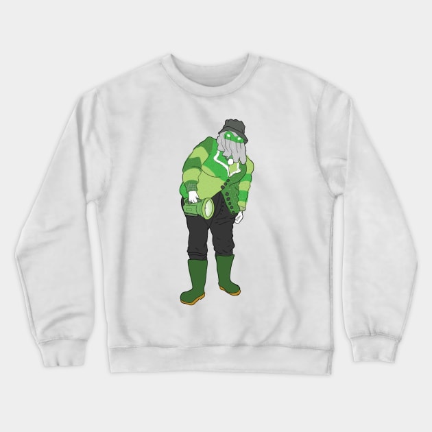 The Green Mummer Crewneck Sweatshirt by KyleCallahanPhotography